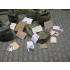 1/35 WWII Postal Bags (12 resin parts, decals & printed accessories)