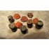 1/35 WWII Crushed & Dented US Fuel Drums (11 Resin pcs)