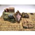 1/35 Cargo Loads Set 3 (7 resin pcs. decals, fine rope & painting on real canvas)