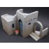 1/35 North African House (5 Resin Parts,Length:21cm, Width:6cm, Height:10.5cm)