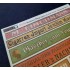 1/48 - 1/35 Shop / Business Signs On Real Wood - Germany Set #1