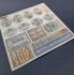1/48 - 1/35 Shop / Business Signs On Real Wood - Germany Set #3