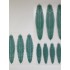 Palm Leaves Type 1 - (24pcs in 3 different sizes w/straight wire)