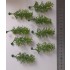 1/35 - 1/16 Plastic Plants - Wild Bushes Spring Green