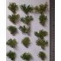1/35 - 1/16 Plastic Plants - Wild Bushes Medium/Dark Green (15pcs)