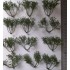 1/35 - 1/16 Plastic Plants - High Bushes Dark Green (7pcs)