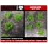 1/35 - 1/16 Plastic Plants - Low Bushes Light Green (15pcs)