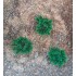 1/35 - 1/16 Plastic Plants - Low Bushes Dark Green (15pcs)