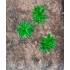 1/35 - 1/16 Plastic Plants - Tall Bushes Faded Green (10pcs)