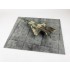 1/48 Concrete Base Square Type 4 Diorama Base with 3D Effect (380x320mm)