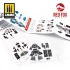 1/32 F-14D Super Tomcat Cockpit Instrument Panels &amp; Detail Parts for Trumpeter