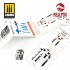 1/48 AH-64E Apache Cockpit Instrument Panels & Detail Parts for Hasegawa
