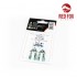 1/48 Su-27UB Flanker C Instrument Panels & Detail Parts for GWH kit