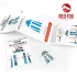 1/48 Su-33 Flanker D Instrument Panels & Detail Parts for Kinetic kit