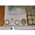 1/35 RR Spoked Wheels (4 single & 2 double wheels, Resin & PE)
