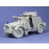 1/35 WWII Morris C9 British Armoured Car Resin kit with Decals
