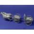 1/35 Articulated Wagon with Horses (Full Resin kit)