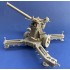 1/35 QF 3inch 20cwt AA Gun on Two Wheel Trailer