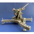 1/35 QF 3inch 20cwt AA Gun on Two Wheel Trailer