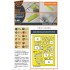 1/48 OV-10 A/D Bronko Painting Mask for ICM kit #48300/48301 (yellow kabuki paper)