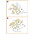 1/48 OV-10 A/D Bronko Double-sided Painting Mask for ICM kit (48300/48301) "yellow kabuki paper"