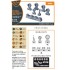 1/72 Kaman UH-2 A/B Seasprite (all versions) Wheel set