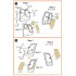 1/72 UH-2 A/B Seasprite Painting Mask For Clear Prop #CP72002