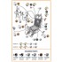 1/72 KM-1M Ejection Seat for Clear Prop Models & other