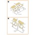 1/72 OV-10 A/D Bronco Double-sided Paint Masks for ICM kits