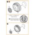 1/72 Lockheed Martin F-35A Lightning II Wheel set 