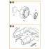 1/72 Me-410 B-1/U2/U4/R4 Wheel set and Exhausts