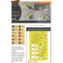 1/72 Chinese J-10B Double-sided Paint Mask for Trumpeter kit #01651