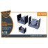 1/72 F-86A Undercarriage Covers for Clear Prop kits