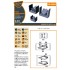 1/72 F-86A Undercarriage Covers for Clear Prop kits