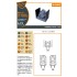1/72 Mikoyan-Gurevich MiG-19 Air Brakes for Clear Prop kits