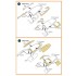 1/72 Meteor F.8/FR.9 Double-sided Painting Masks for Airfix kit