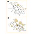 1/72 Mirage 2000B/N Double-sided Painting Masks for Modelsvit kit 