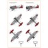 1/72 Mitsubishi A5M2b Claude (early version) Decal set for #CP72006