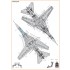 1/72 Mikoyan-Gurevich MiG-23ML/MLA Grey Schemes Standard Stencils Decal for Clear Prop
