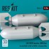 1/24 WWII/Korean War USAF/RAF AN-M58 Bombs 500lbs (2pcs)
