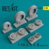 1/32 Republic F-105 A/B/C/D Thunderchief Wheels for Trumpeter/Hobbycraft kits