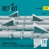 1/32 Kfir/F-15/F-16/MiG-21/Mirage F.1/JF-17/FC-1 Python 3 Missiles (4pcs)