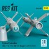 1/32 Kfir/F-15/F-16/MiG-21/Mirage F.1/JF-17/FC-1 Python 3 Missiles (4pcs)