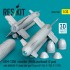 1/32 F-16I/F-15E/F-111F AGM-130A Missiles Mk 84 Warhead (2pcs) w/AN/AXQ-14 Data Link Pod