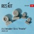 1/48 Grumman A-6 "Intruder" , EA-6 "Prowler" Wheels for Hobby Boss/Revell/Kinetic 