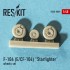 1/48 Lockheed F-104 E, CF-104 "Starfighter" Wheels for Eduard/Hasegawa kits