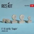 1/48 McDonnell Douglas F-15 A/B Eagle Wheels for GWH/Academy/Monogram/Italeri/Tamiya