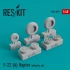 1/48 F-22A Raptor Wheels Set for Academy/Hasegawa/Italeri/Revell kits