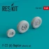 1/48 F-22A Raptor Wheels Set for Academy/Hasegawa/Italeri/Revell kits