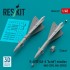 1/48 R-40TD (AA-6 Acrid) Missiles (2pcs) for MiG-25PD, MiG-25PDS